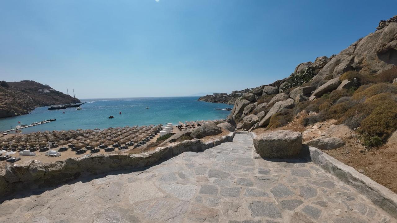 1Path Thea Mykonos Super Paradise Beach House Mykonos Town Eksteriør bilde