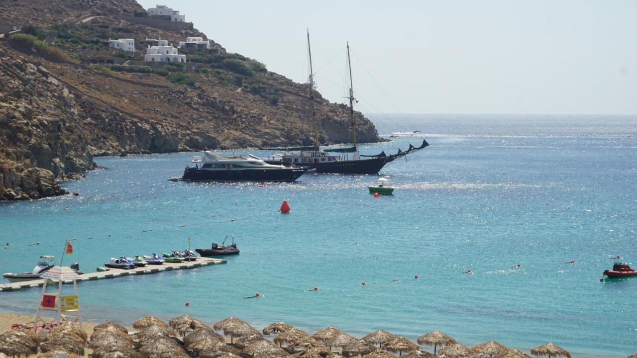 1Path Thea Mykonos Super Paradise Beach House Mykonos Town Eksteriør bilde