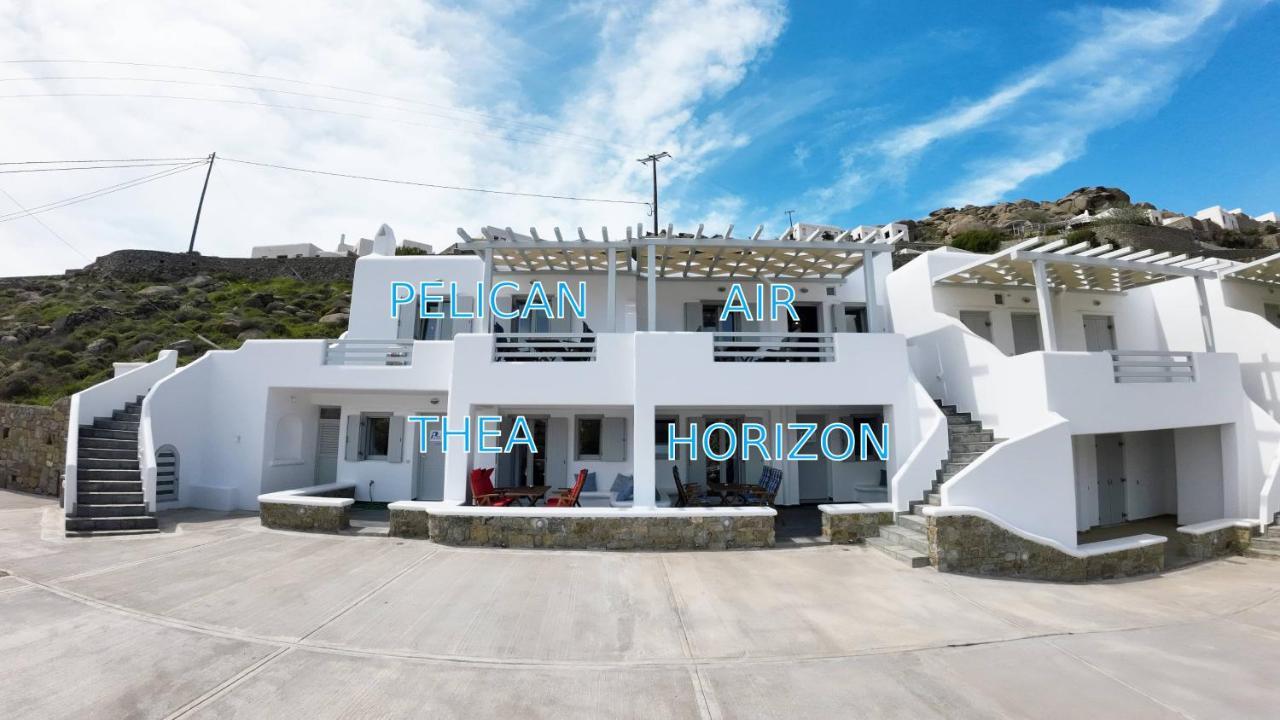 1Path Thea Mykonos Super Paradise Beach House Mykonos Town Eksteriør bilde